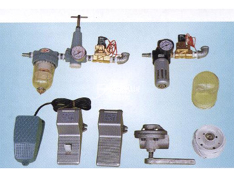 電磁閥、調(diào)壓濾水器、燈座、腳踏開(kāi)關(guān)、調(diào)砂器